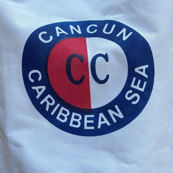 Artex Cancun Caribbean Sea Bucket Bag Shoulder Backpack Drawstring Bag - Picture 2 of 12